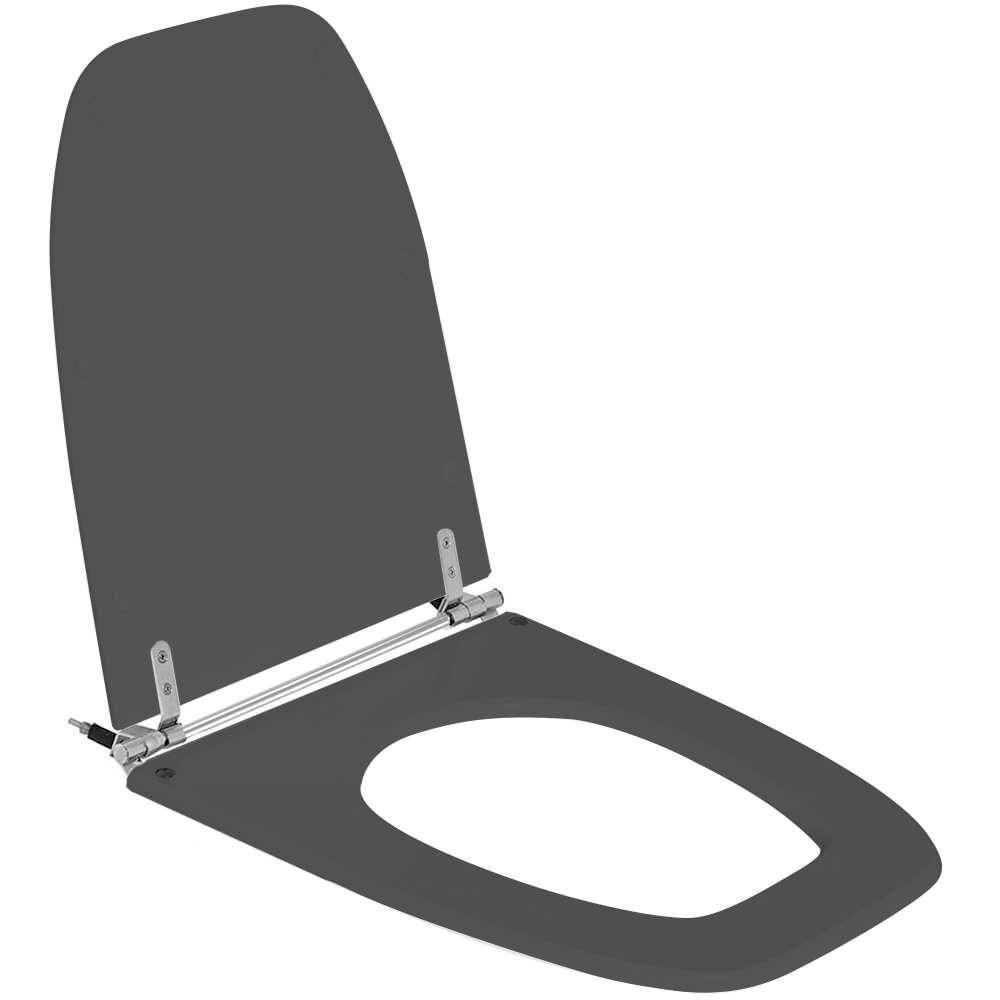 Assento Sanitario Scala Cinza Quartzo Para Vaso Ideal Standard - 5