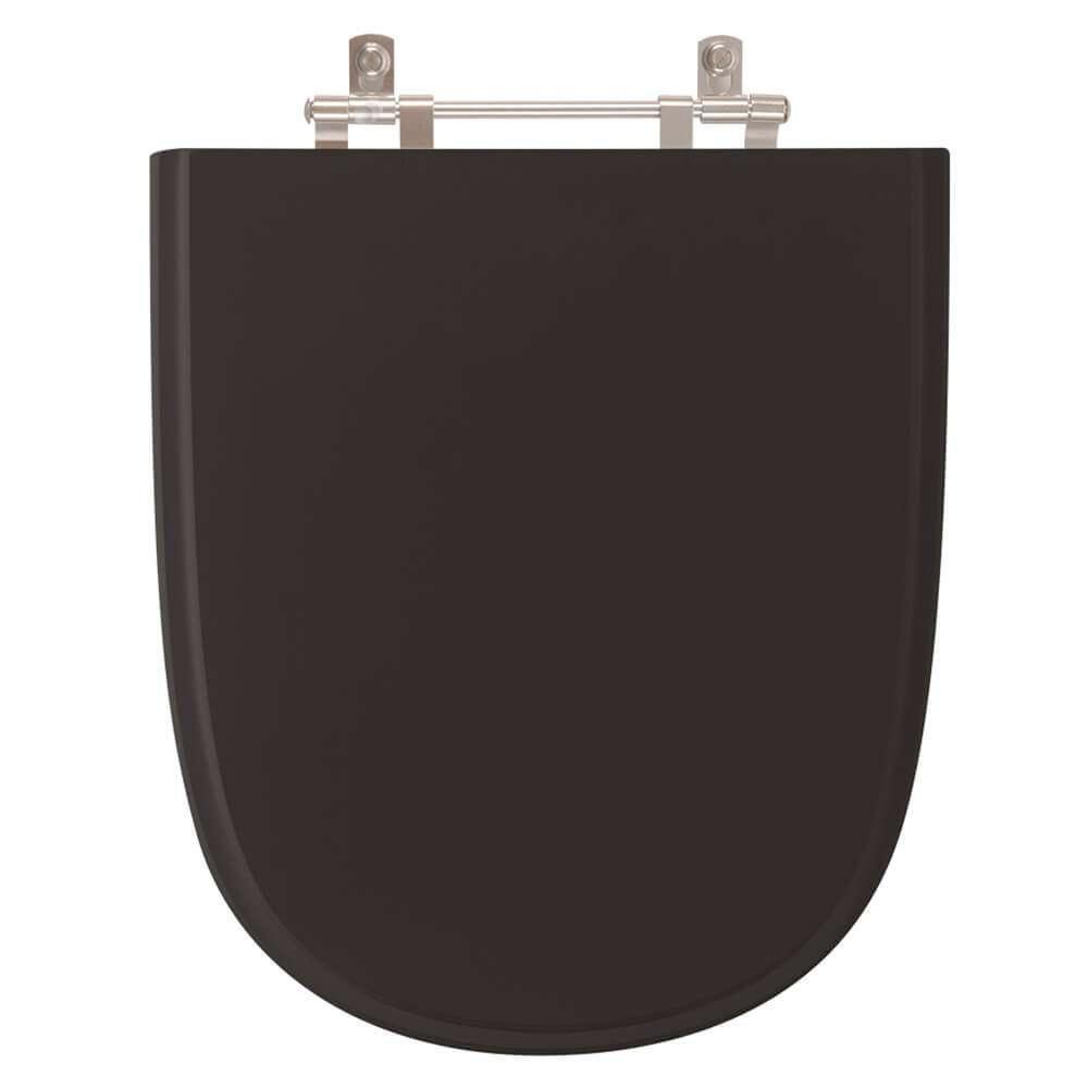 Assento Sanitario Ezedra Preto Para Vaso Ideal Standard - 1