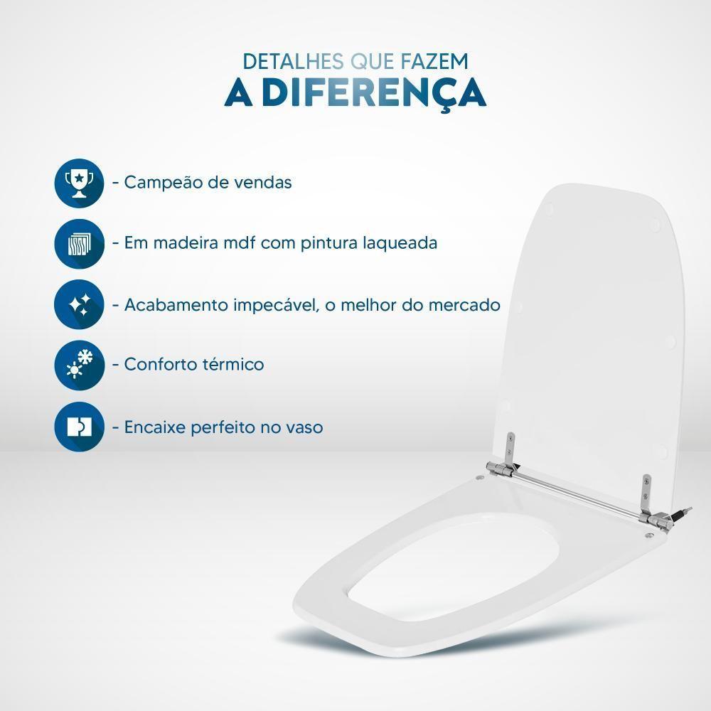 Assento Sanitario Scala Visone Para Vaso Ideal Standard - 3