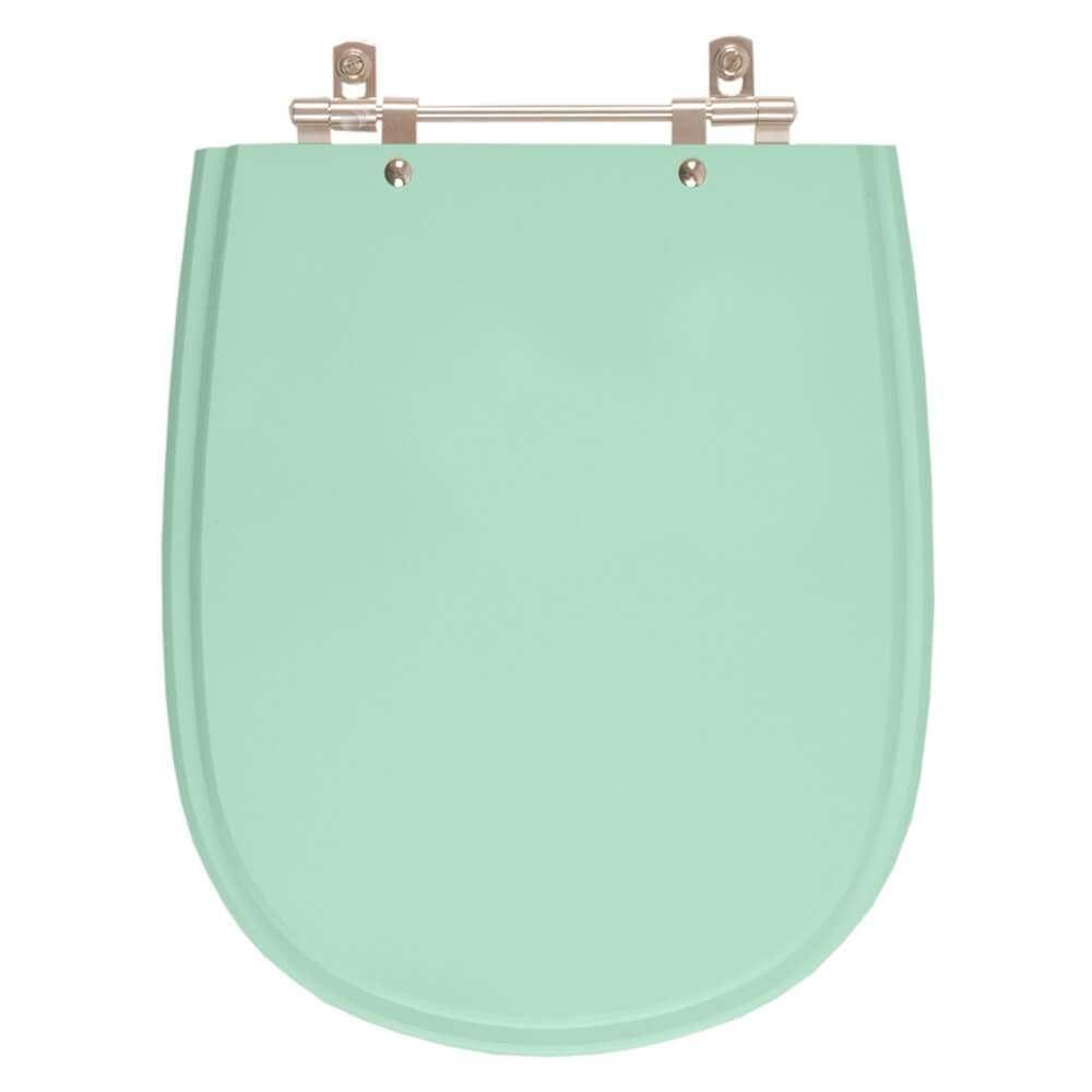 Assento Sanitario Paris Verde Claro Para Vaso Ideal Standard - 1