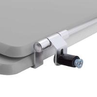 Tampa De Vaso Poliester Calypso Cinza Claro Para Bacia Incepa 6lpf