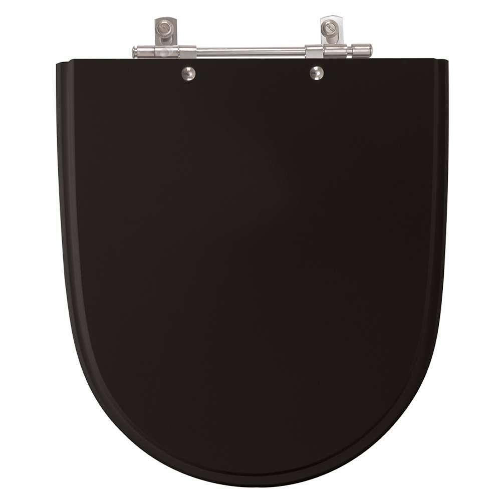 Assento Sanitario Mondiale Preto Para Vaso Celite - 1