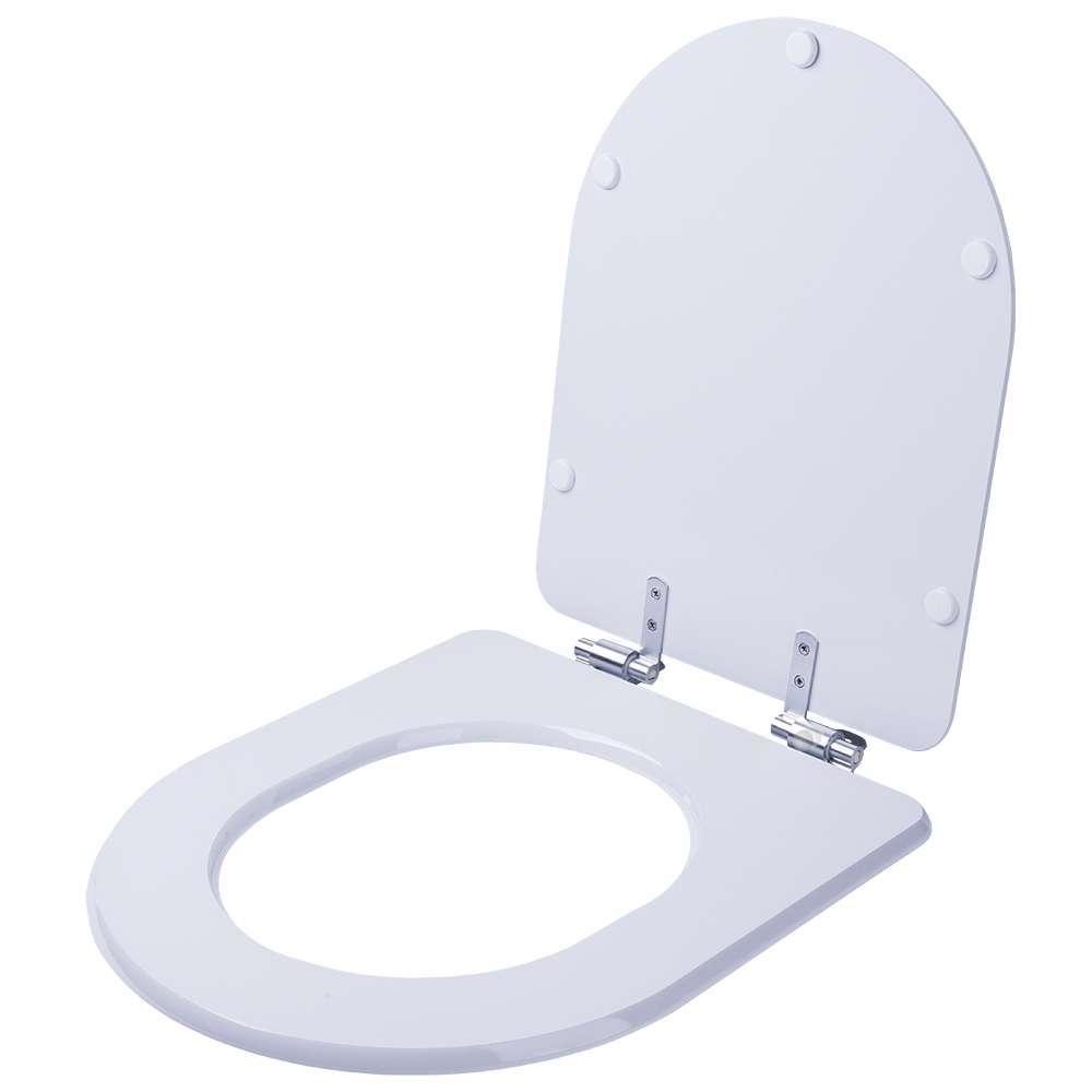 Assento Sanitário Fechamento Lento Smart Branco Para Louça Celite - 4