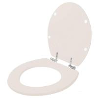 Assento Sanitário Com Amortecedor Convencional Oval Visone Para Vaso Ideal Standard - 6