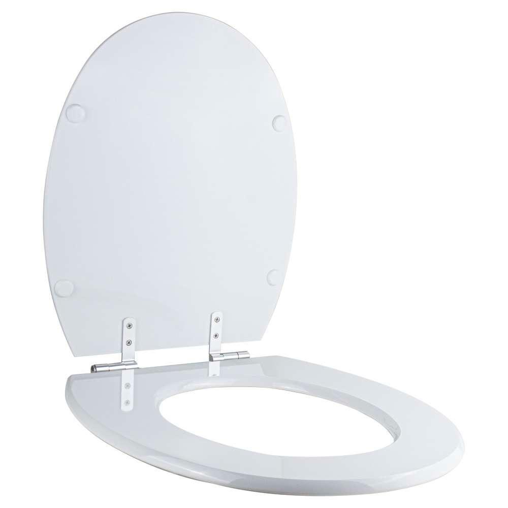 Assento Sanitário Com Amortecedor Dream Branco Para Vaso Deca - 5