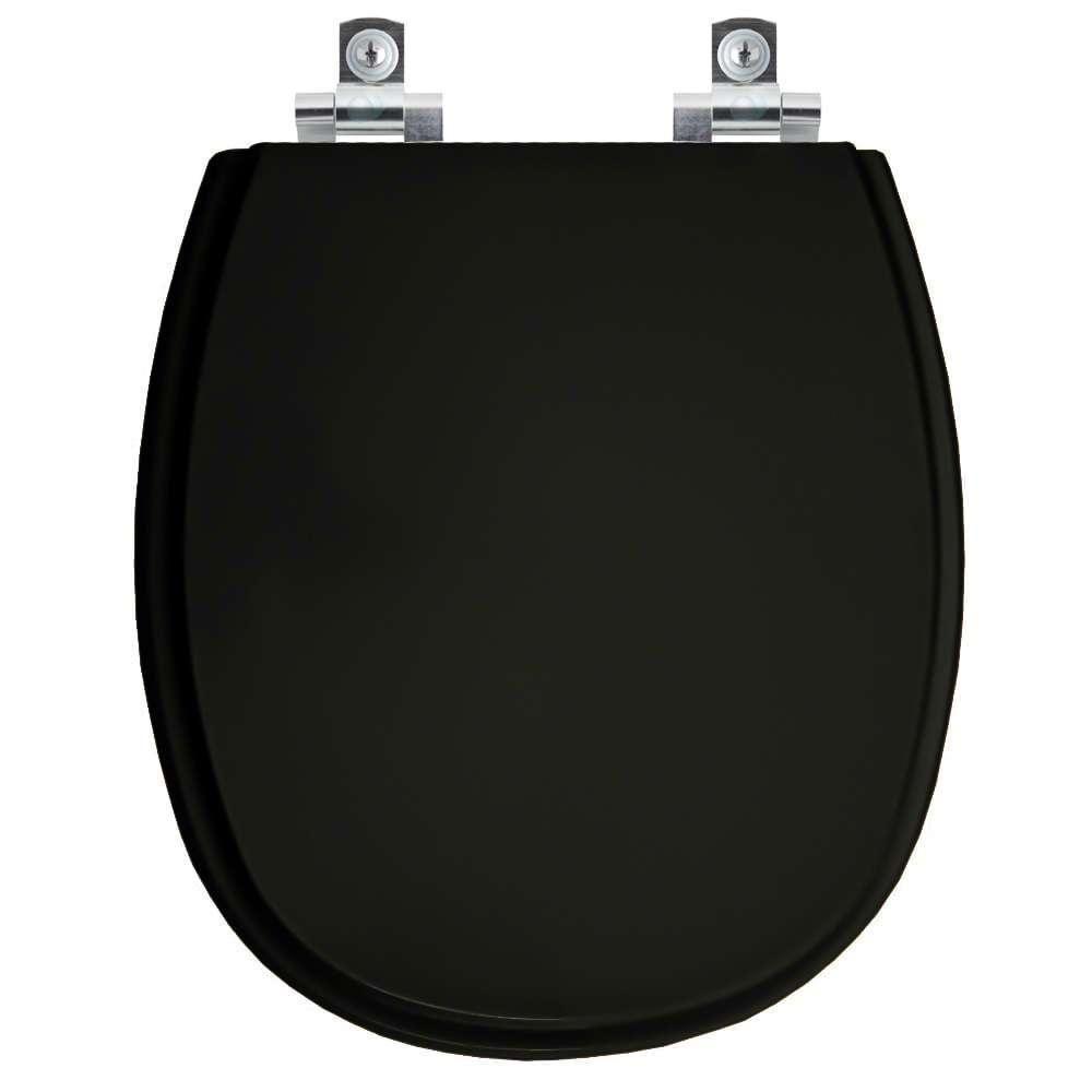 Assento Sanitário Com Amortecedor Fast ébano (preto) Para Vaso Deca - 1