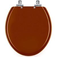 Assento Sanitário Soft Close Lirio Caramelo Para Vaso Celite - 1