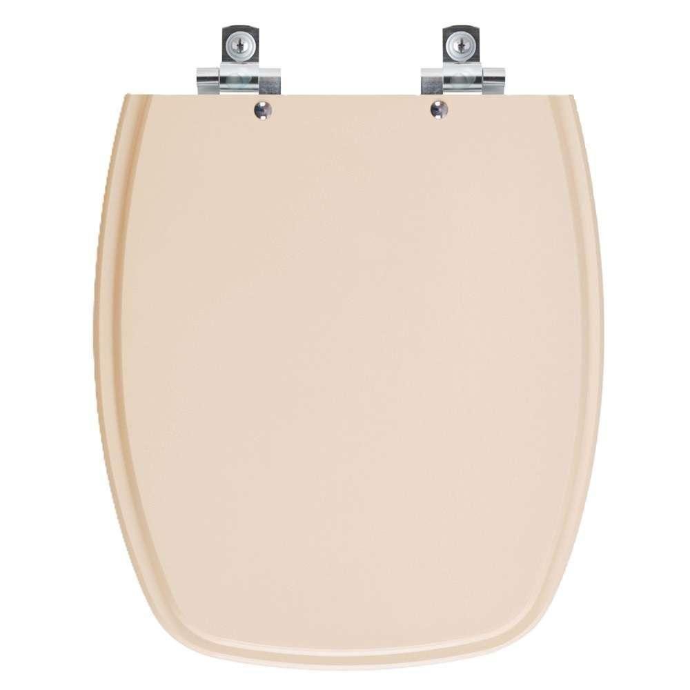 Assento Sanitário Soft Close Primula Plus Salmao Para Vaso Fiori - 1