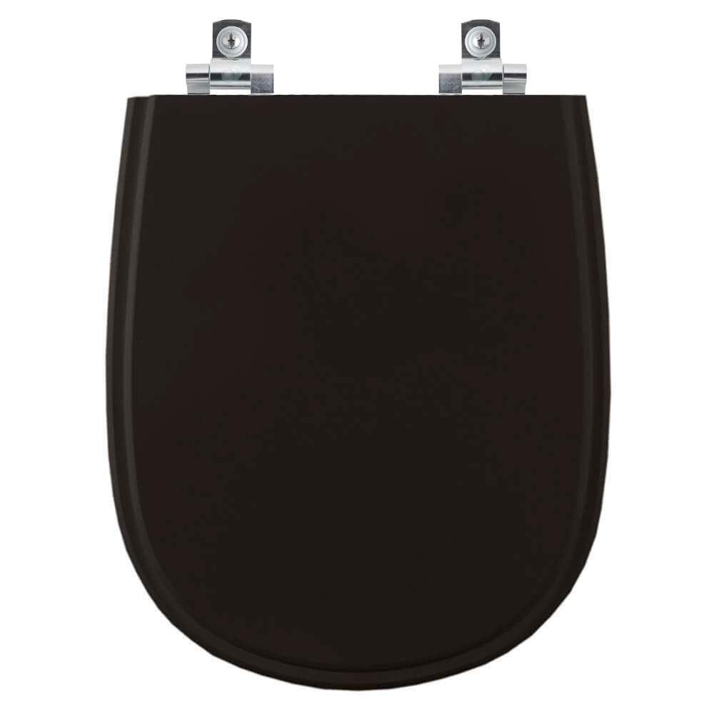 Assento Sanitário Soft Close Paris Preto Para Vaso Ideal Standard - 1