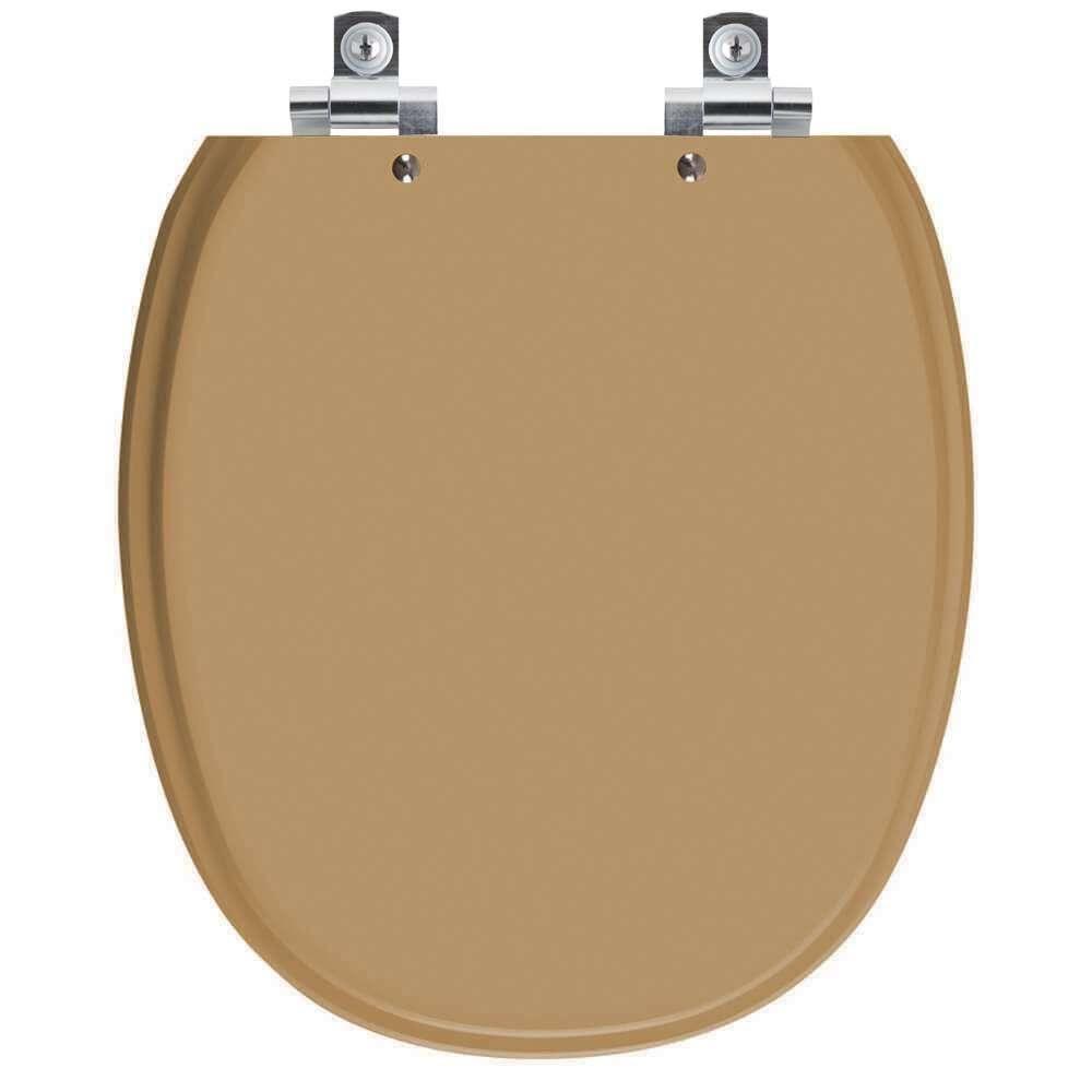 Assento Sanitário Soft Close Ascot Amendoa Para Vaso Ideal Standard - 1