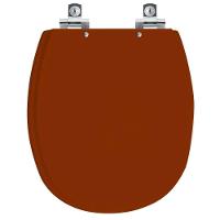 Assento Sanitário Soft Close Aspen Caramelo Para Vaso Deca - 1