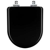 Assento Sanitário Soft Close Duna ébano (preto) Para Vaso Deca - 1