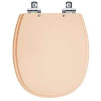 Assento Sanitário Soft Close Aspen Rosa Floral Para Vaso Deca - 1