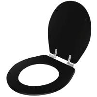 Assento Sanitário Soft Close Carina Preto Para Vaso Ideal Standard - 6