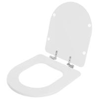 Assento Sanitário Soft Close Smart Cinza Prata Para Vaso Celite - 6