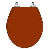 Assento Sanitário Soft Close Ravena Caramelo Para Vaso Deca - 1