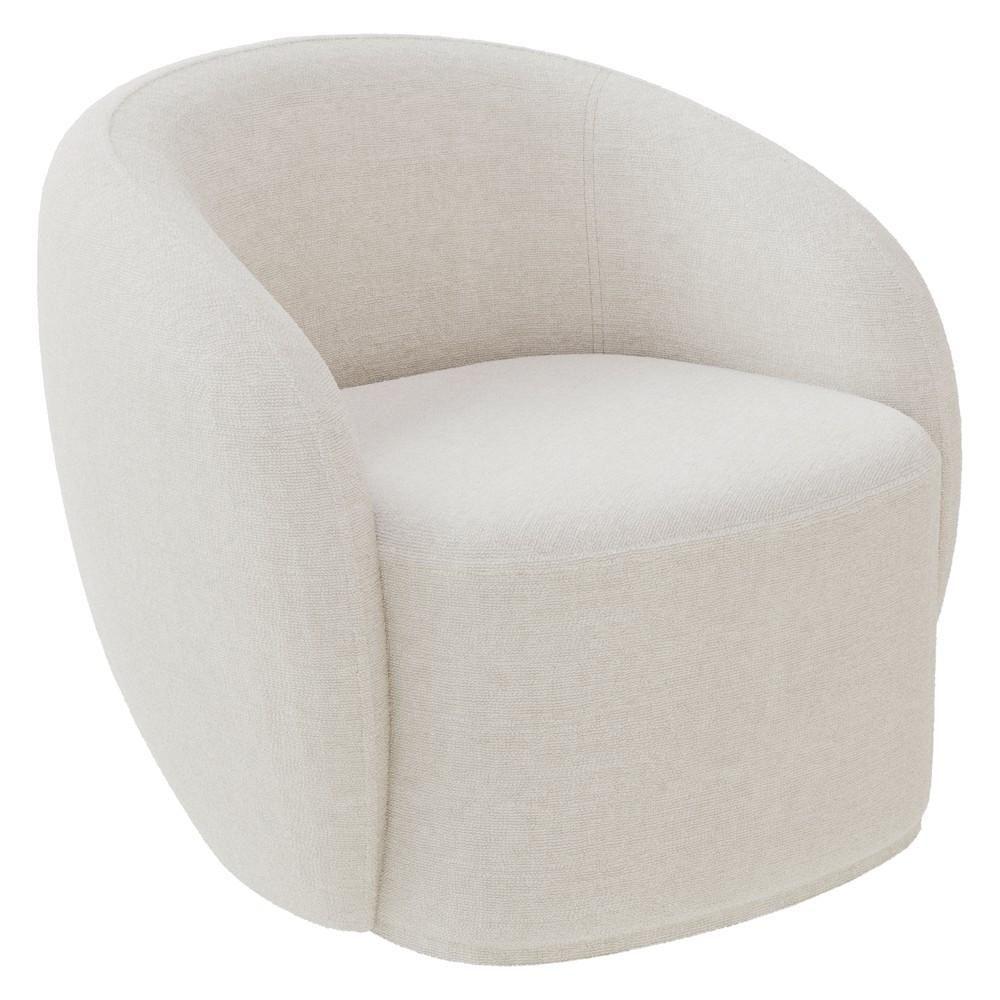 Poltrona Para Sala De Estar Orgânica Kit Com 2 Garbin K04 Bouclê Bege - Mpozenato - 9