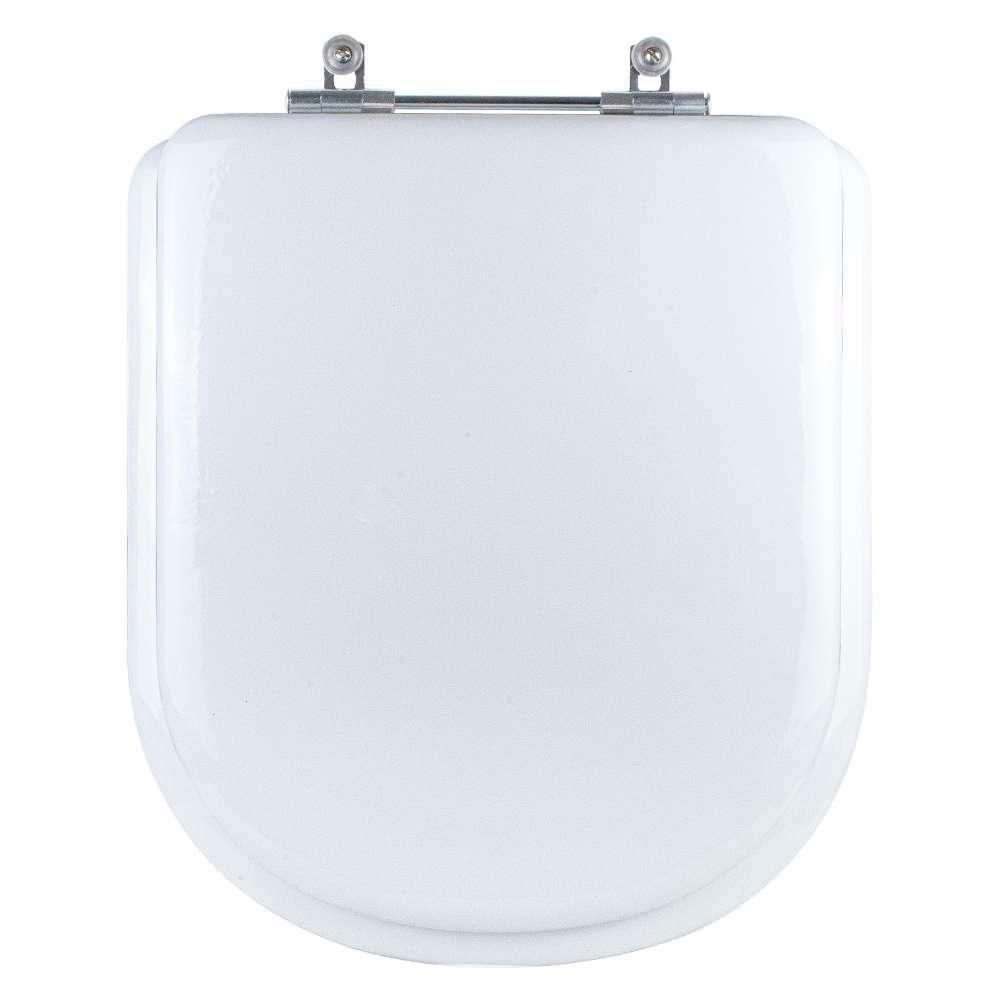 Assento Sanitário Almofadado Loren Square Branco Para Vaso Lorenzetti - 1