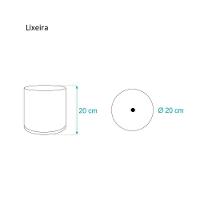 Lixeira Para Banheiro Preta Com Tampa Laqueada 6,2l 20x20cm - 3