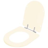 Assento Sanitario Poliester Luna Palha (bege Claro) Para Vaso Icasa - 2