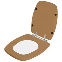 Assento Sanitario Stylus Amarelo Terra Para Vaso Celite - 3