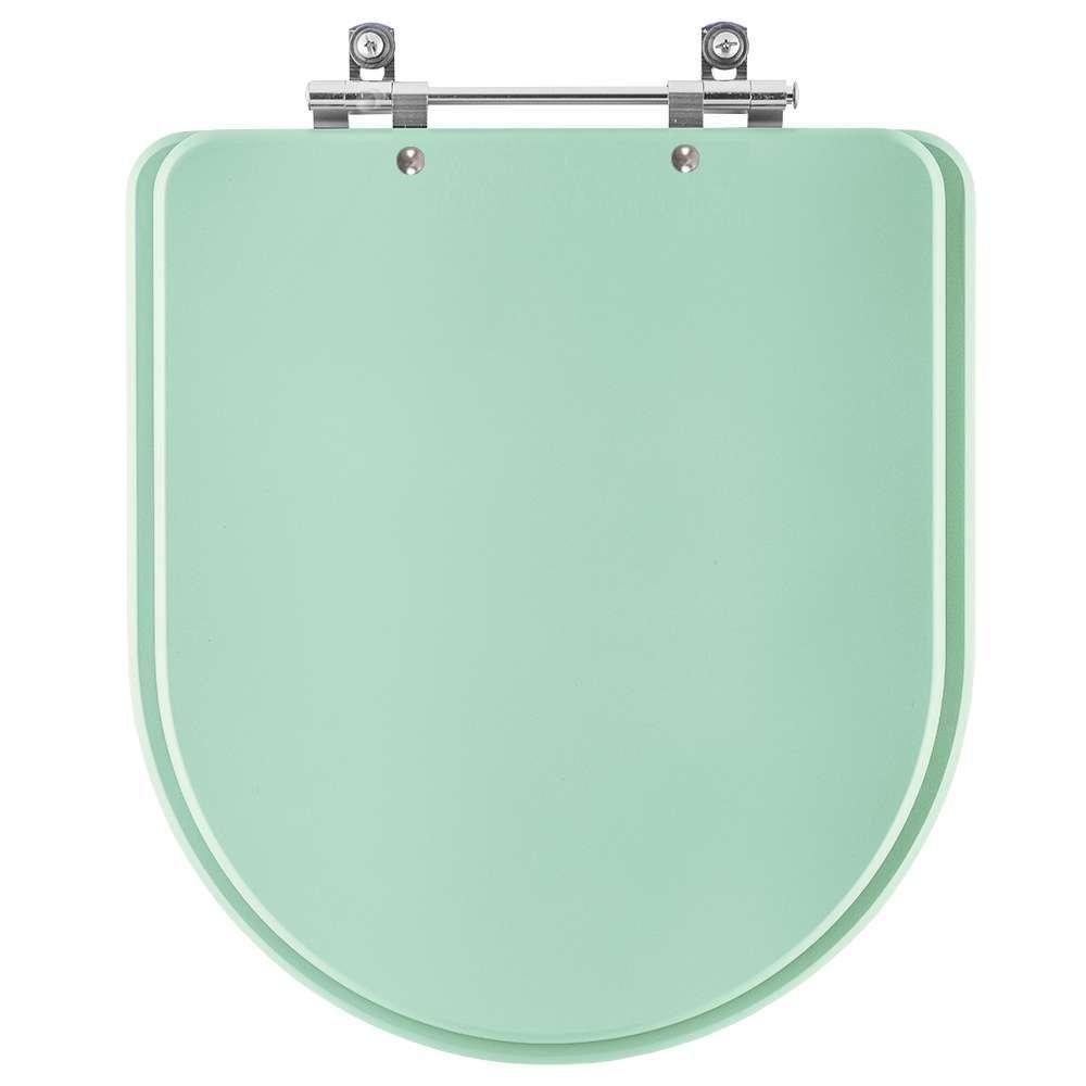 Assento Sanitario Jasmim Verde Para Vaso Fiori - 1