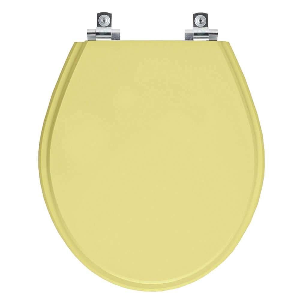 Assento Sanitário Soft Close Ravena Bege Saara Para Vaso Deca - 1