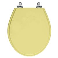 Assento Sanitário Soft Close Ravena Bege Saara Para Vaso Deca - 1