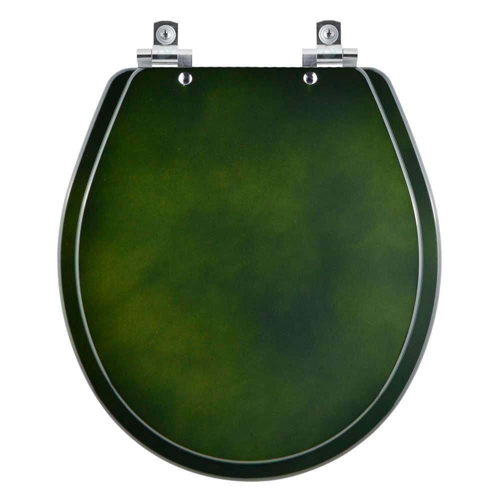 Assento Sanitário Soft Close Ravena Verde Malva Para Vaso Deca - 1