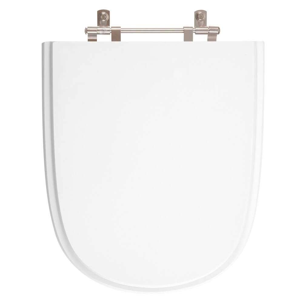 Assento Sanitario Poliester Ezedra Branco Para Vaso Ideal Standard - 1