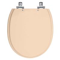 Assento Sanitário Com Amortecedor Village Rosa Floral Para Vaso Deca - 1