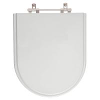 Assento Sanitário Duna Cinza Real Para Vaso Deca - 1