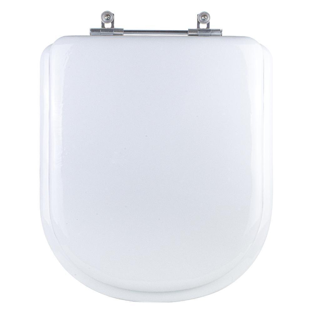 Assento Sanitário Almofadado Vogue Plus Branco Para Vaso Deca - 1