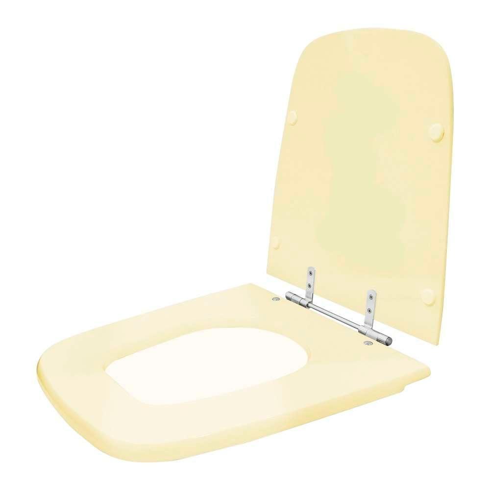 Assento Sanitário Poliester Aero Bone (bege Claro) Para Vaso Ideal Standard - 2