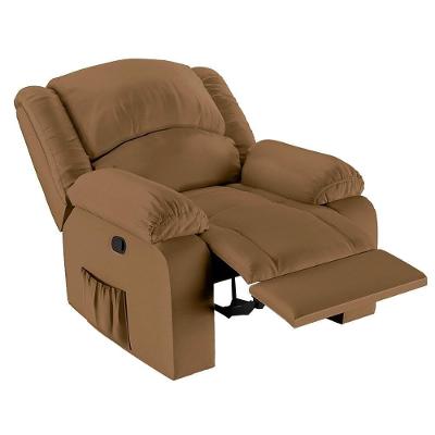 Poltrona Do Papai Reclinável Pietra Zero Wall Fh9 Pu Caramelo - Mpozenato