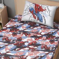 Jogo De Cama Solteiro 2 Pçs Homem-aranha 70% Algodão 30% Poliéster Spider Joy - 3