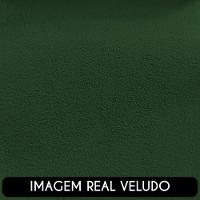 Poltrona Para Sala De Estar Orgânica Kit Com 2 Garbin K04 Veludo Verde - Mpozenato - 5