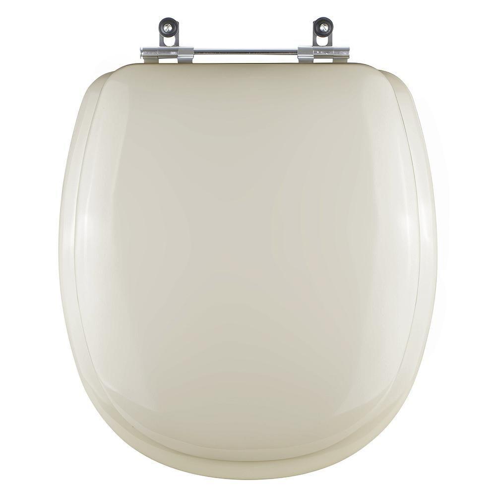 Assento Sanitário Almofadado Aspen Creme Para Vaso Deca - 1