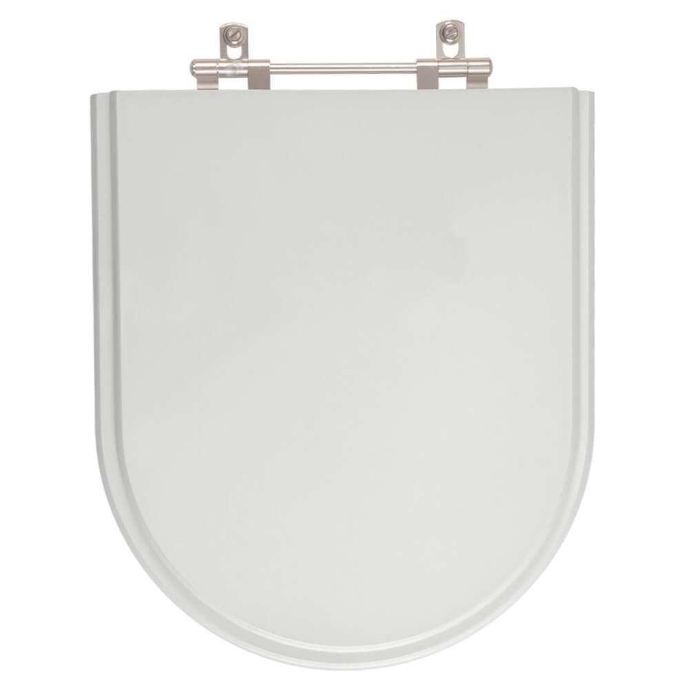 Assento Sanitário Poliester Omega Cinza Para Bacia Deca - 1