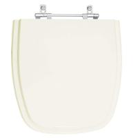 Assento Sanitário Poliester Angra Bege Claro Para Vaso Logasa - 1