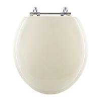 Assento Sanitário Almofadado Flamingo Bege Claro Para Vaso Incepa - 1