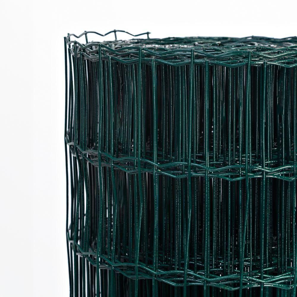 Tela Cerca Jardim Revestida Verde 1,0m X 10m - Fronteira - 5