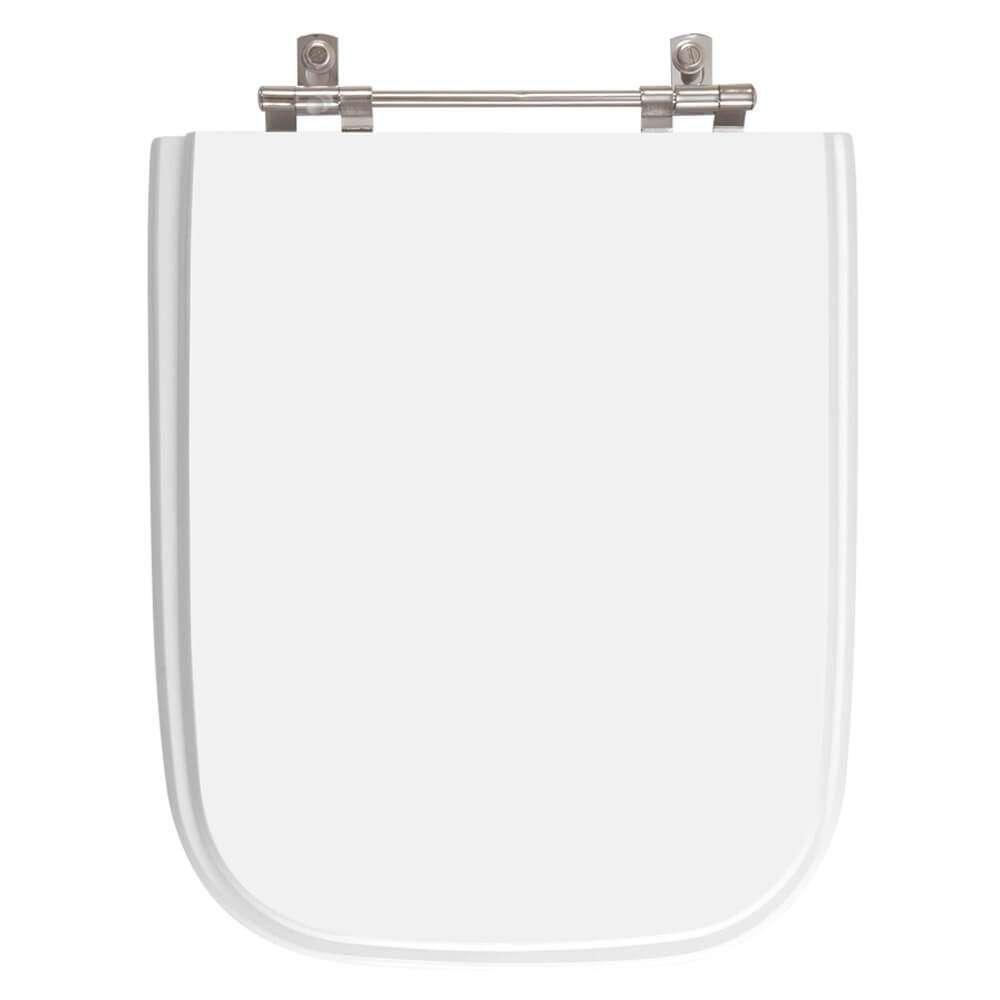 Assento Sanitario Poliester Tivoli Branco Para Vaso Ideal Standard - 1