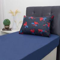 Jogo De Cama Solteiro 2 Pçs Homem-aranha 70% Algodão 30% Poliéster Spider Talke Blue - 1