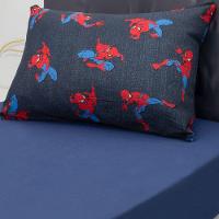 Jogo De Cama Solteiro 2 Pçs Homem-aranha 70% Algodão 30% Poliéster Spider Talke Blue - 3