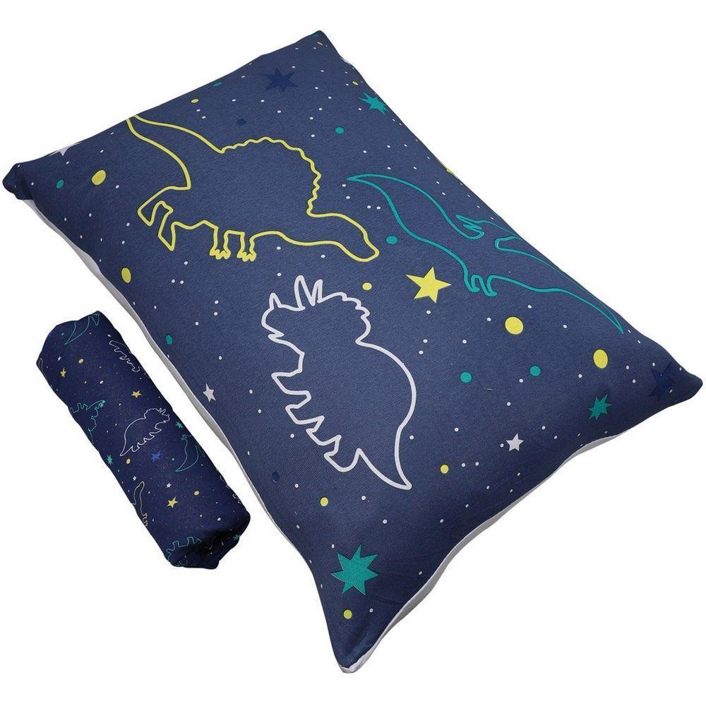 Jogo De Cama Solteiro 2 Pçs Joy 70% Algodão 30% Poliéster Dinossauros - 2