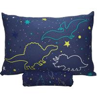 Jogo De Cama Solteiro 2 Pçs Joy 70% Algodão 30% Poliéster Dinossauros - 3