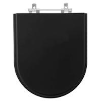Assento Sanitário Firenze Preto Para Vaso Icasa - 1