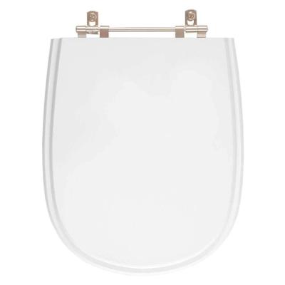 Assento Sanitário Em Mdf Paris Branco Para Bacia Ideal Standard
