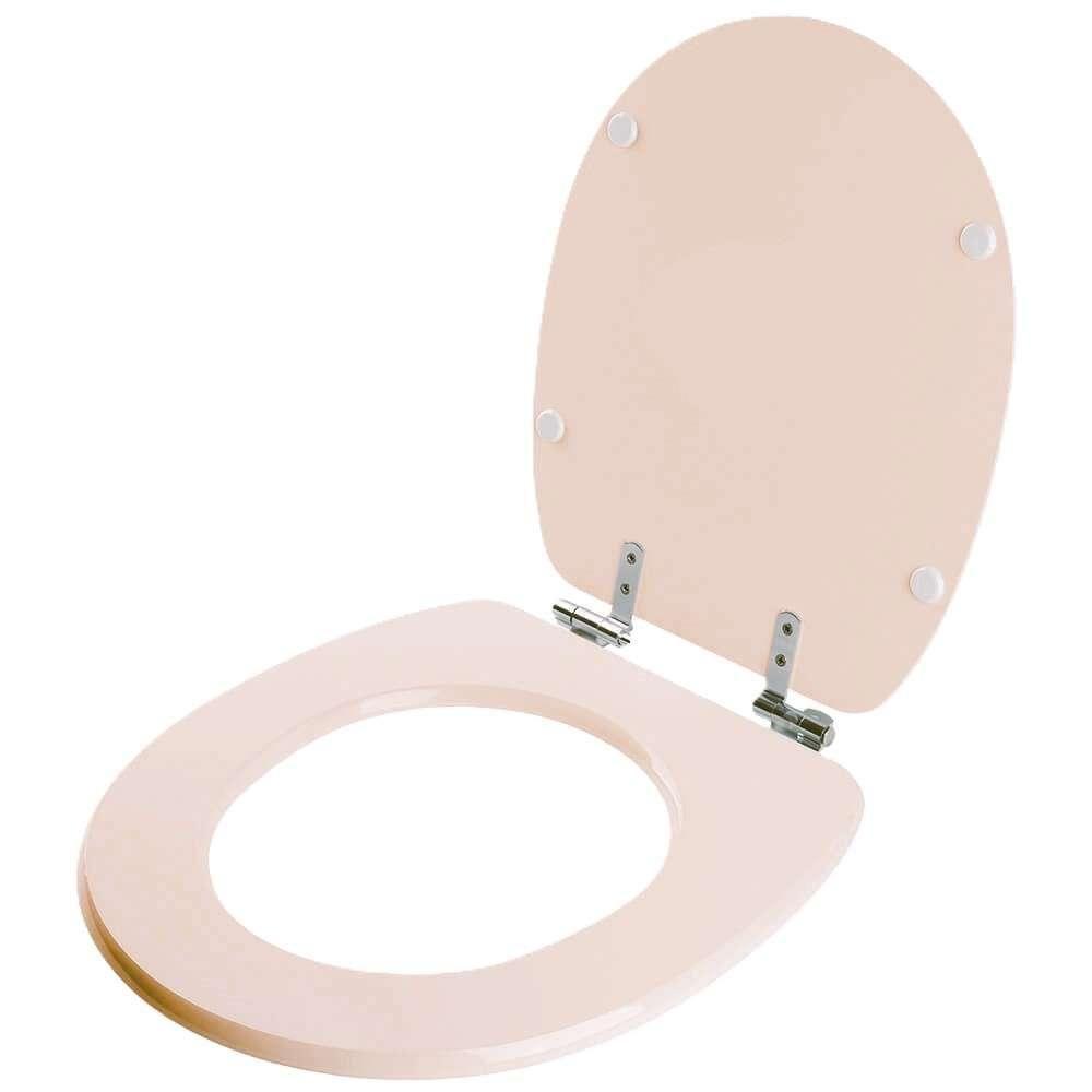 Assento Sanitário Com Fechamento Lento Village Amendoa Para Vaso Deca - 3